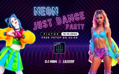 🌟 NEON JUST DANCE Party 🌟 Pia 18.10