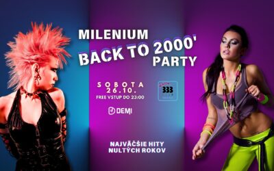 ⭐️ BACK TO 2000′ Milenium Party ⭐️ So 26.10.